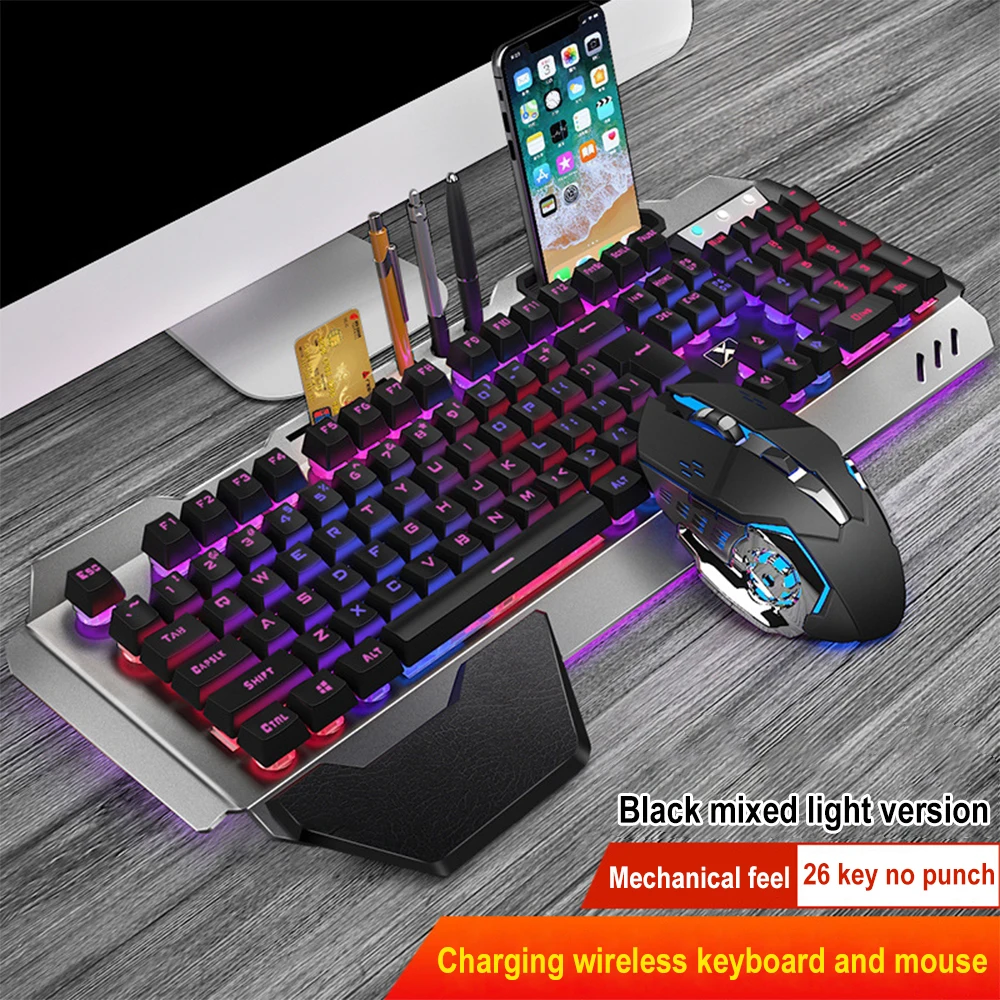 Gaming Keyboard Mini - Ensemble clavier et souris sans fil