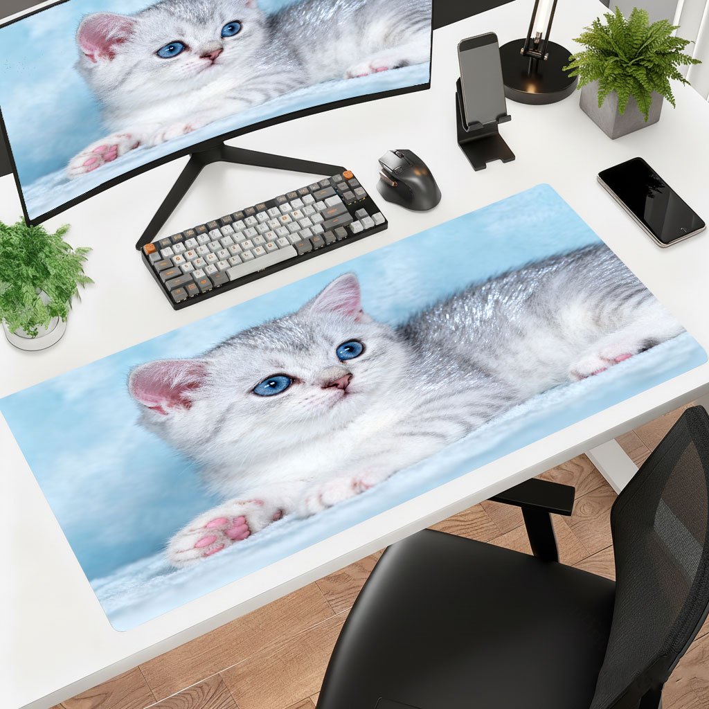 Gaming Keyboard Brand - Tapis de bureau en fer forgé