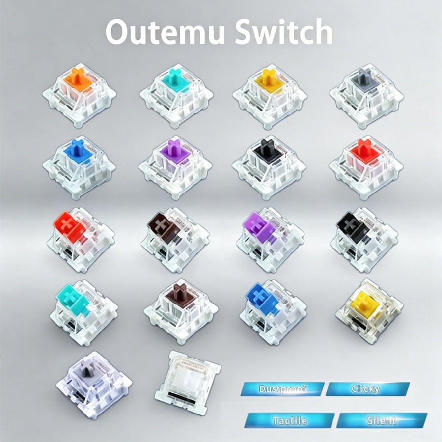 Mechanical Switch Tester - Interrupteur Outemu pour clavier mécanique, 3