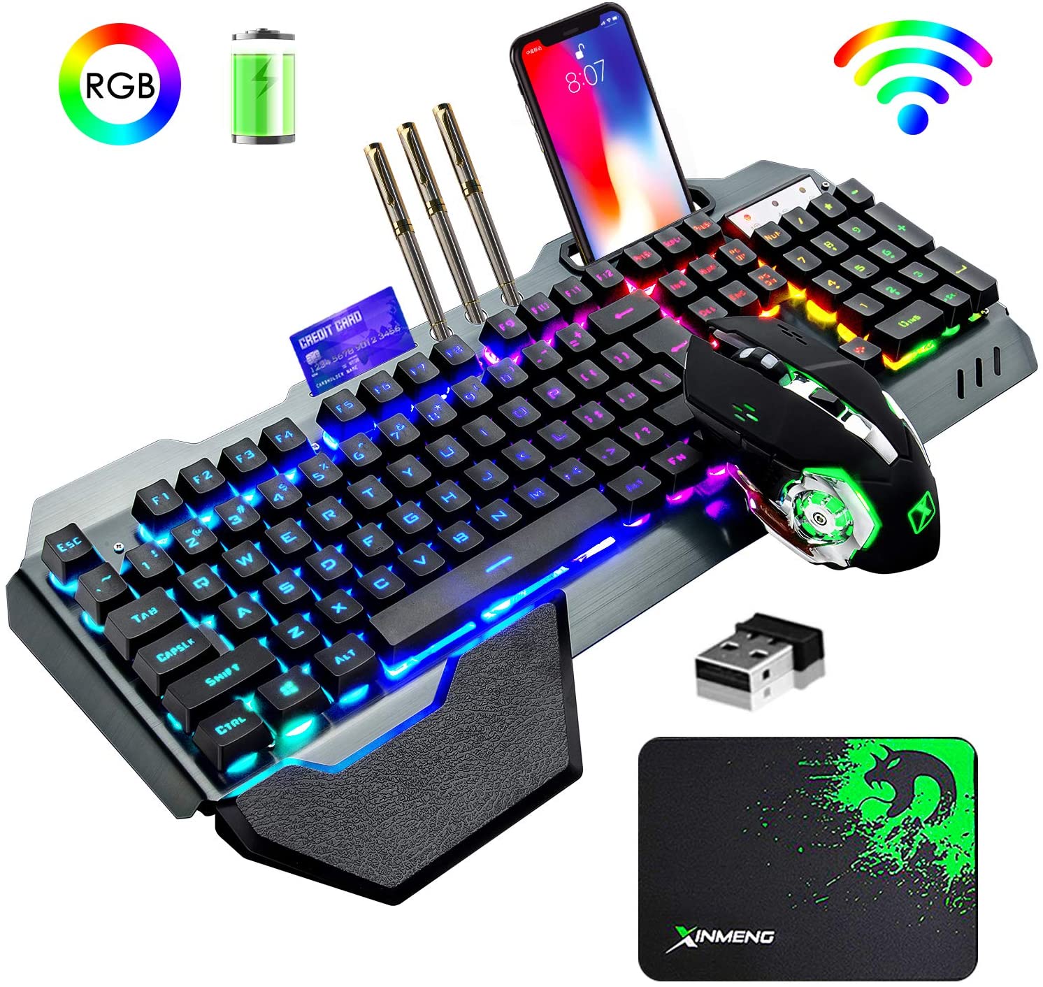Gaming Keyboard And Mouse Combo - Clavier et souris de jeu sans