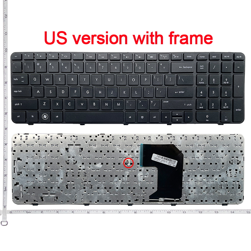 Gaming Keyboard E Yooso - Clavier SP/FR/US/RU pour HP Pavilion G7-2000