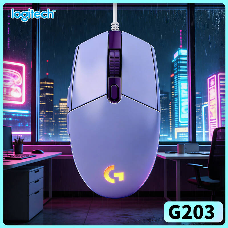Logitech Mouse G203 - Souris de jeu Logitech G203, capteur