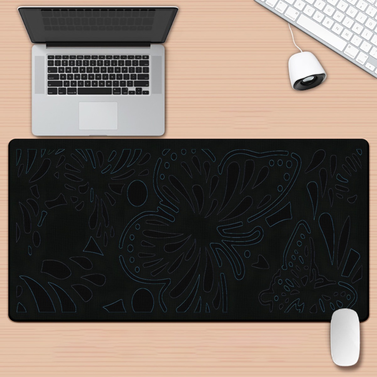 Gaming Keyboard Brand - Tapis de bureau en fer forgé