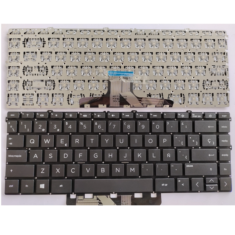 Gaming Keyboard E Yooso - Clavier d'ordinateur portable US/SP pour HP
