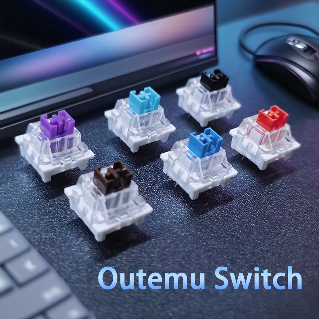 Mechanical Switch Tester - Commutateur Outemu anti-poussière clavier mécanique linéaire
