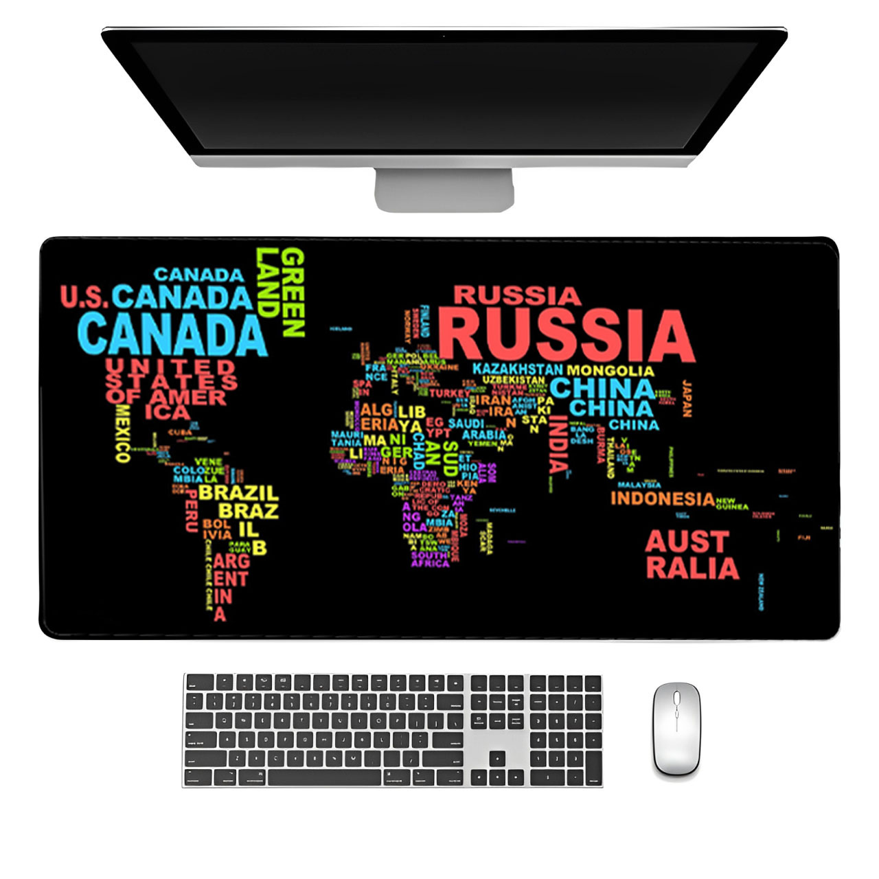Tapis de souris et de clavier  - Gaming Keyboard Name avis et prix