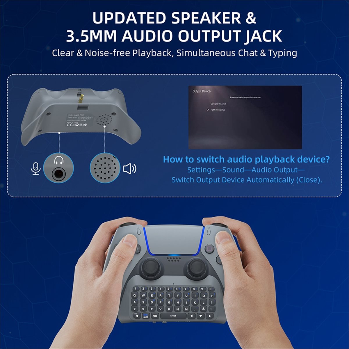 Clavier sans fil de jeu goodid - Gaming Keyboard Mini avis et prix