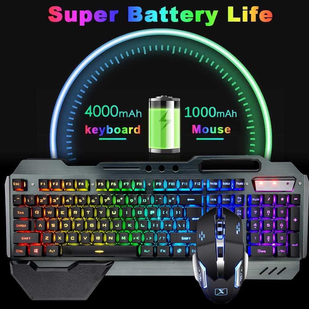 Clavier et souris de jeu sans  - Gaming Keyboard And Mouse Combo avis et prix