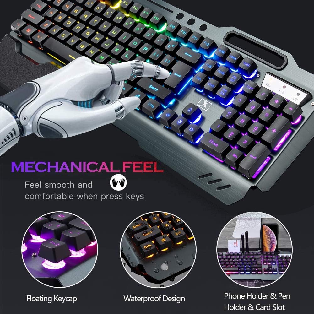 Clavier et souris de jeu sans  - Gaming Keyboard And Mouse Combo avis et prix