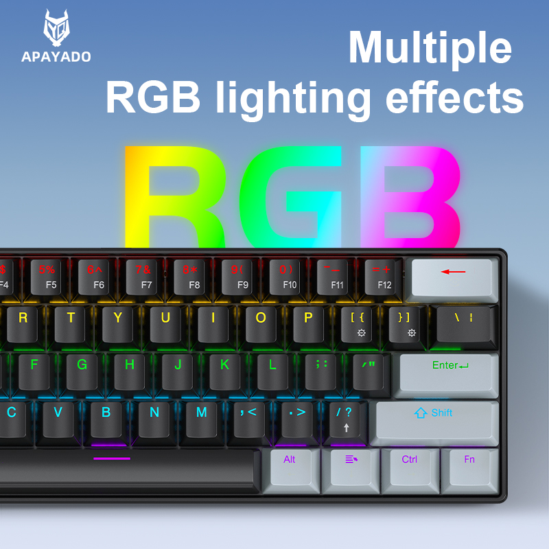 APAYADO K61 Mini clavier mécan - Gaming Keyboard Mini avis et prix