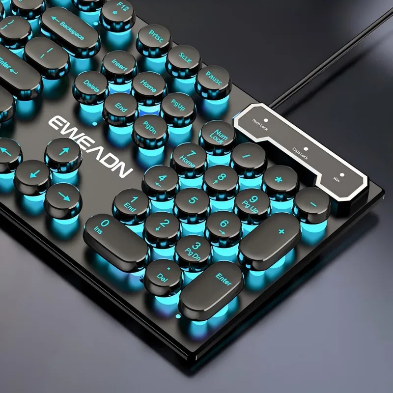 Ensemble clavier et souris rét - Gaming Keyboard Backlit avis et prix