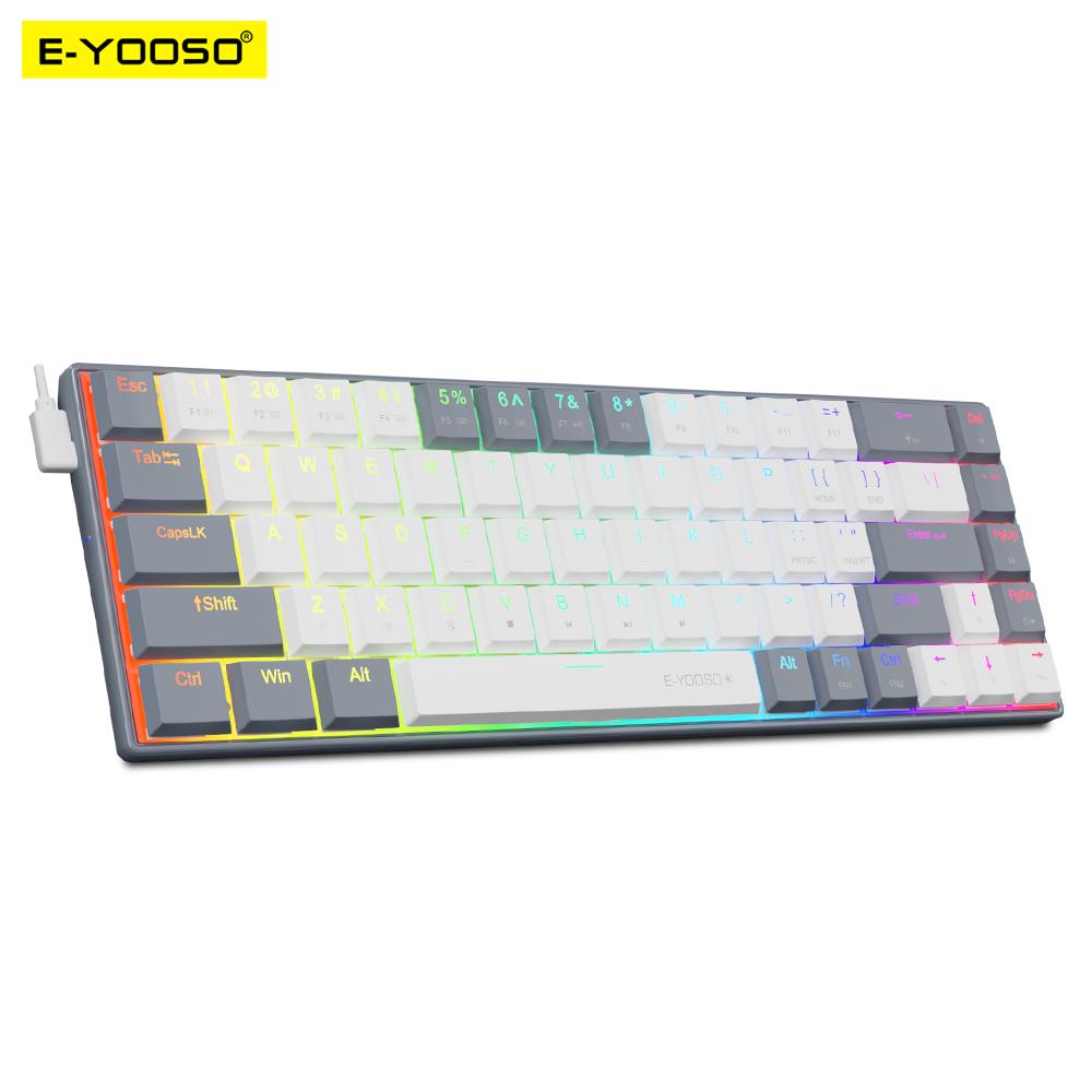 E-YOOSO A68 RGB Mini Mince USB - Gaming Keyboard E Yooso avis et prix