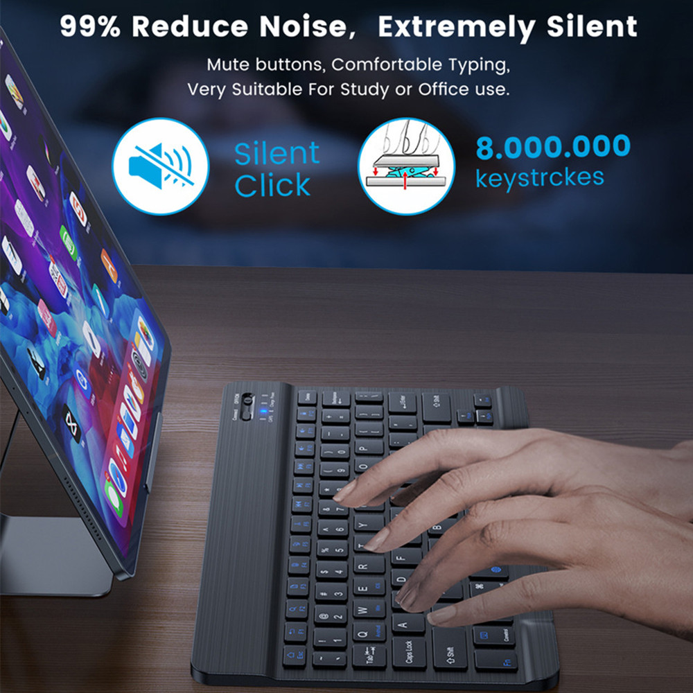 Mini clavier Bluetooth sans fi - Gaming Keyboard And Mouse Wireless avis et prix