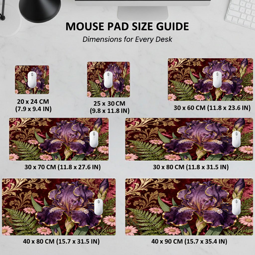 Tapis de Souris Floral Violet  - Gaming Keyboard Brand avis et prix