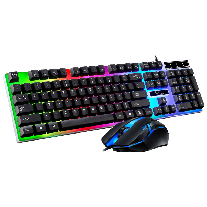 Clavier de jeu rvb, Kit clavie - Gaming Keyboard And Mouse Combo avis et prix