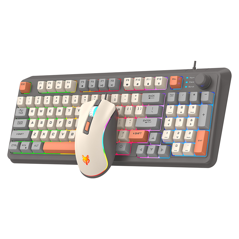 K820 USB filaire jeu clavier s - Gaming Keyboard And Mouse Combo avis et prix