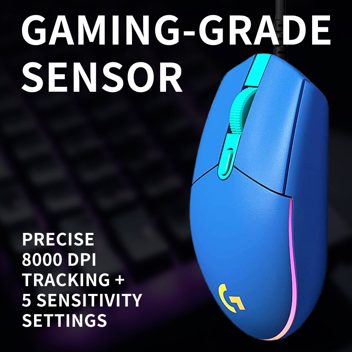 Souris de jeu filaire Logitech - Logitech Mouse G203 avis et prix
